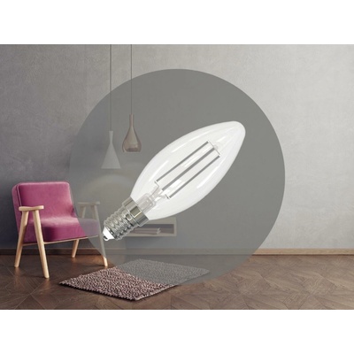 Nedes LED žiarovka FILAMENT C35 E14/4,5W/230V 3000K ND3764