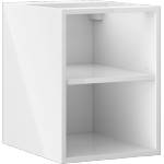 Mexen Box-A отворен шкаф с рафт 35 см, бял гланц - 91AX2-0350-470-0-00 (91AX2-0350-470-0-00)