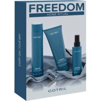 Cotril Freedom šampón 300 ml + balzám 250 ml + tělový krém 150 ml dárková sada