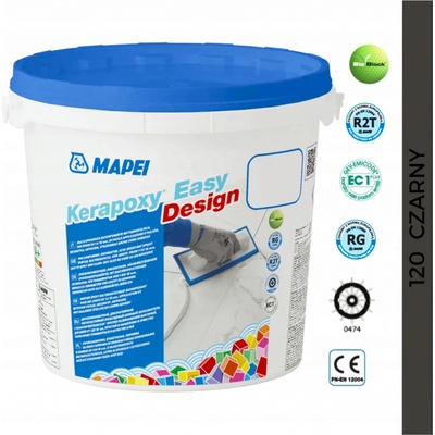 Mapei Kerapoxy Easy Design 3 kg černá – Zbozi.Blesk.cz