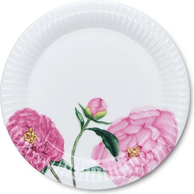 KÄHLER Porcelánový talíř Hammershøi Peonies Ø 22 cm