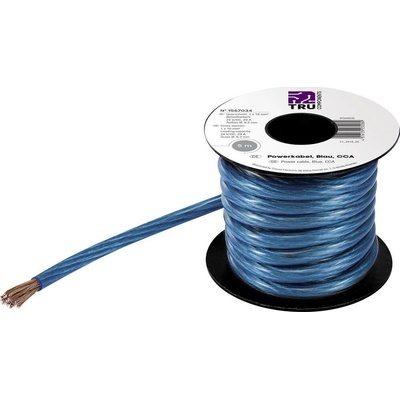 Tru Components 1565201 zemnicí kabel, 1 x 25 mm² modrá 5 m