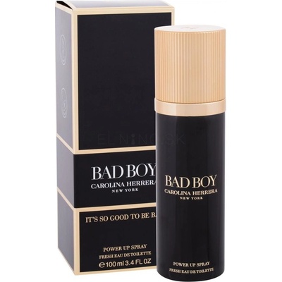 Carolina Herrera Bad Boy Power Up Spray toaletní voda pánská 100 ml