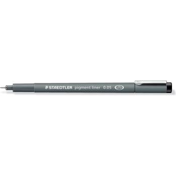 STAEDTLER Тънкописец Staedtler Pigment Liner 308, 0.05, черен (22909-А-0.05)