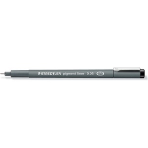 STAEDTLER Тънкописец Staedtler Pigment Liner 308, 0.05, черен (22909-А-0.05)