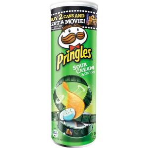 Pringles СМЕТАНА И ЛУК (ПРИНГЪЛС)165ГР