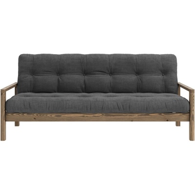 Karup Design rozkladacia pohovka 205 cm Knob čierno-antracitová