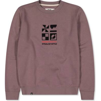 Mons Royale Дамски вълнен пуловер Mons Royale Women's Inversion Merino Crew Merino jumper - Antler (105-7172-0114)