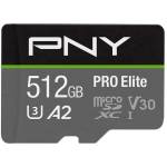 PNY microSDXC Pro Elite 512GB P-SDUX512U3100PRO-GE