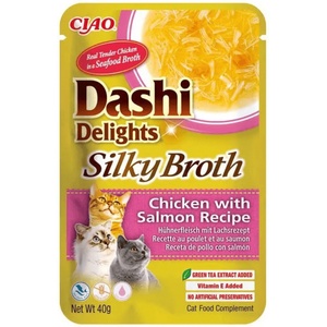 Inaba Foods Dashi Delights Silky Broth chicken & salmon 40 g