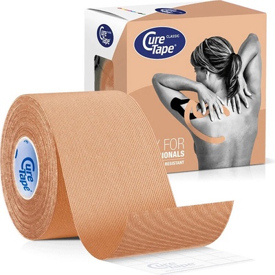 Cure Tape kineziologický tejp Classic béžový 5 cm x 5 m