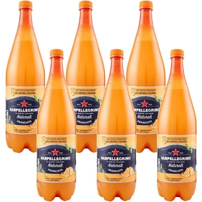San pellegrino Sanpellegrino perlivý nealkoholický nápoj L' Aranciata 6 x1,2 l