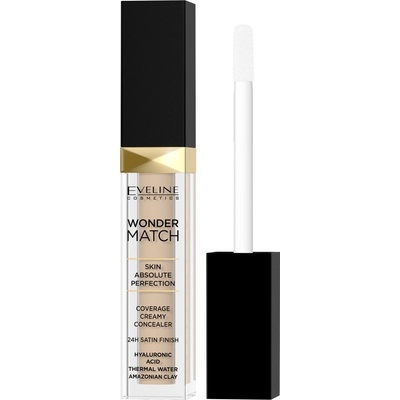 Eveline Cosmetics Wonder Match krémový krycí korektor 24h 25 Sand Nude 7 ml