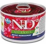 N&D Quinoa Adult Weight Management Mini 140 g