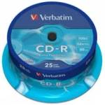 Verbatim CD-R 700MB 52x Datalife оп. 25