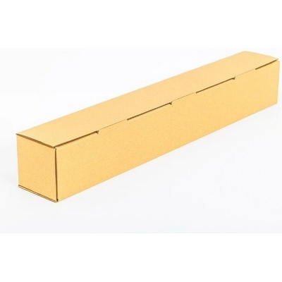 Kartonový tubus čtvercový 700x100x100 mm vnitřní 3VVL B 420g/m2 hnědá - paleta 1300 ks