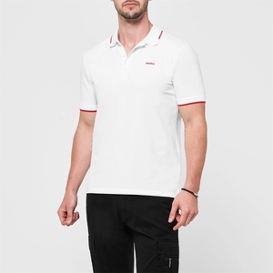 Hugo Блуза с яка Hugo Dinoso Polo Shirt - White 100