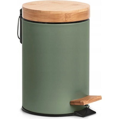 Zeller KÚPEĽŇOVÝ KÔŠ S BAMBUSOVÝM VEKOM, ZELENÝ, 3 L
