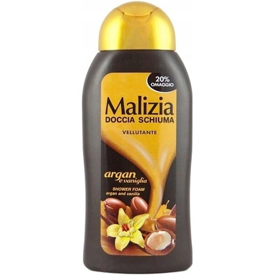 Malizia Argan a Vanilka Hodvábny 300 ml