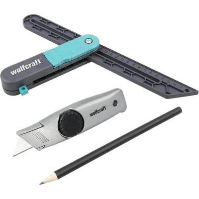 Wolfcraft Ъгломер универсален транспортир Wolfcraft 6978000 - 320 mm, 0-360 ° (6978000)