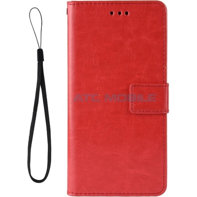 Pouzdro Shield4U Realme 8i RMX3151 Horse Texture červené – Zboží Mobilmania