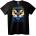 NOONEBRAND Тениска Карнавален Клоун - 2XL, Black