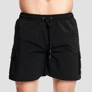 GymBeam Мъжки бански Cargo Black S