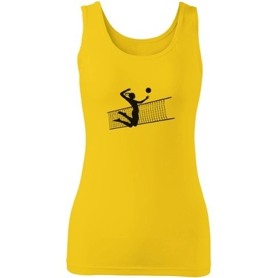 Tričko s potiskem Volejbal dámské Žlutá – Hledejceny.cz