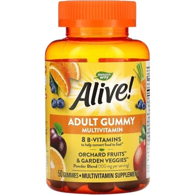 Nature's Way Alive! Adult Gummy Multivitamin [50 дъвчащи дражета]