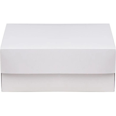 Intertan SA Krabica na zákusky, 21,8 x 21,6 x 8 cm, biela 10 kg, , WI71722