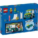 Image 1 of LEGO® City - Emergency Ambulance and Snowboarder (60403)