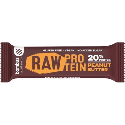 Bombus Raw protein arašídové máslo 50 g