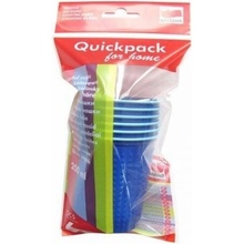 QUICKPACK Kelímky modré 200ml