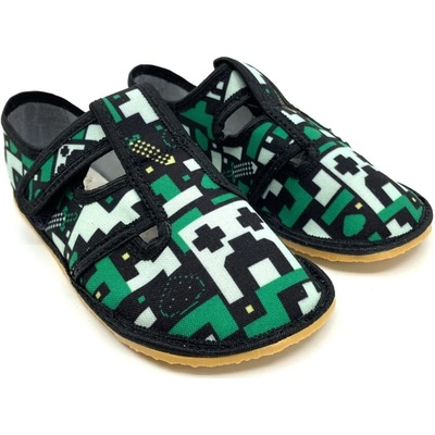 CRAVE bačkůrky Blocks dětské Barefoot přezůvky