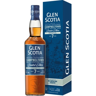 Glen Scotia 7y Festival Release 2026 53,9% 0,7 l (kartón)
