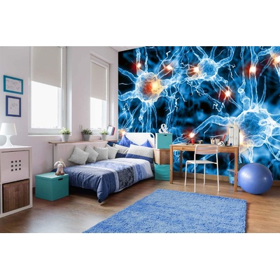 DIMEX ART Самозалепваща се флизелинова фототапета нервна клетка 375 x 250 см