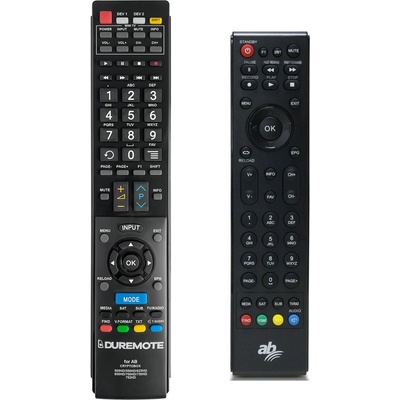 General AB CRYPTOBOX 500HD, 550HD, 625HD, 600HD, 650HD, 700HD, 750HD, 752HD + ovládanie TV (mini TV) - diaľkový ovládač duplikát