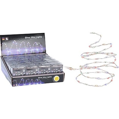 Euro Habitat LED světelný řetěz 66 LED Multicolor na baterie