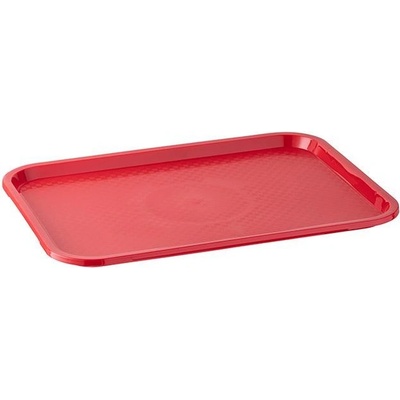 APS Tác obdélníkový 530x325 mm červený Fast Food červená
