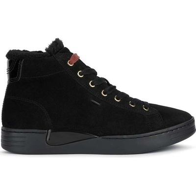 Geox semišové sneakers boty Lauressa černá