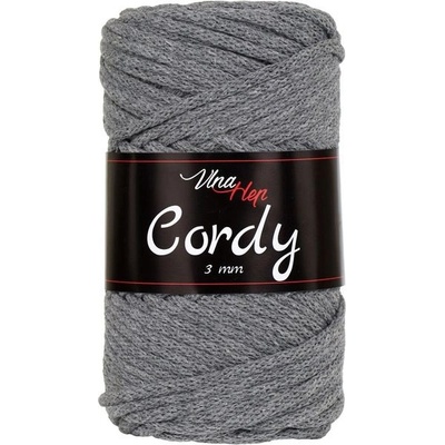 Vlna-Hep Příze Cordy 3mm 8232 šedá