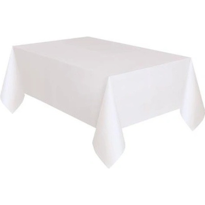 TENTino Ubrus na hranatý stůl 180x76 cm přesah 30 cm white