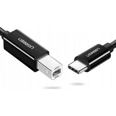 Ugreen US241 CB USB 2.0 pre tlačiareň, 2m, černý