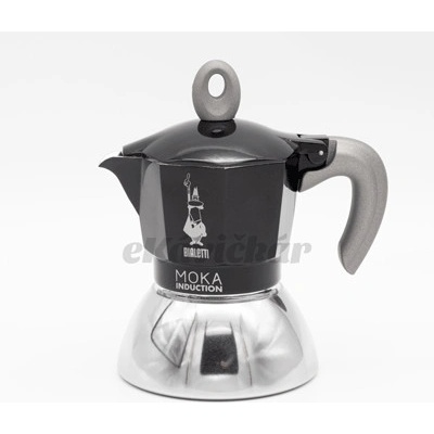 Bialetti Black Moka Induction 2 porcie