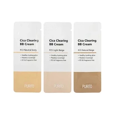 Purito SEOUL Wonder Releaf Centella BB Cream #13 #21 #23 (SAMPLE) - BB крем 3x1мл (проба)