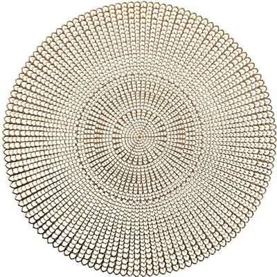 Zeller Prostírání kulaté zlaté plastové průměr 41cm – Hledejceny.cz