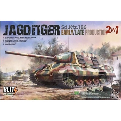 Takom Sd.Kfz.186 Jagdtiger early/late production 2 in 1 1:35
