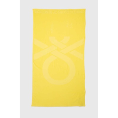Benetton Памучна кърпа United Colors of Benetton в жълто (6BI12801A)