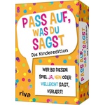 riva Verlag Pass auf, was du sagst - Die Kinderedition | Emma Hegemann
