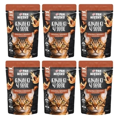 Pán Miesko Kúsky v omáčke Teľacie s jeleňom 85 g